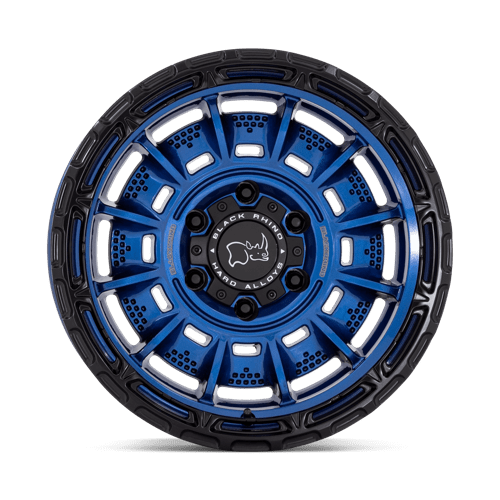 17X9 Black Rhino Hard Alloys LEGION COBALT BLUE W/ BLACK LIP 6X139.7