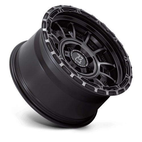 17X9 Black Rhino Hard Alloys LEGION MATTE BLACK GRAY TINT 5X127