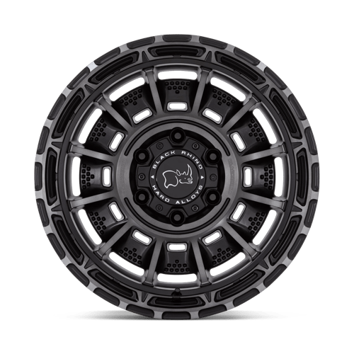 20X10 Black Rhino Hard Alloys LEGION MATTE BLACK GRAY TINT 8X170