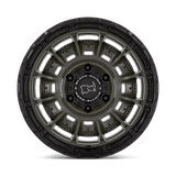 20X10 Black Rhino Hard Alloys LEGION OLIVE DRAB GREEN W/ BLACK LIP 8X170