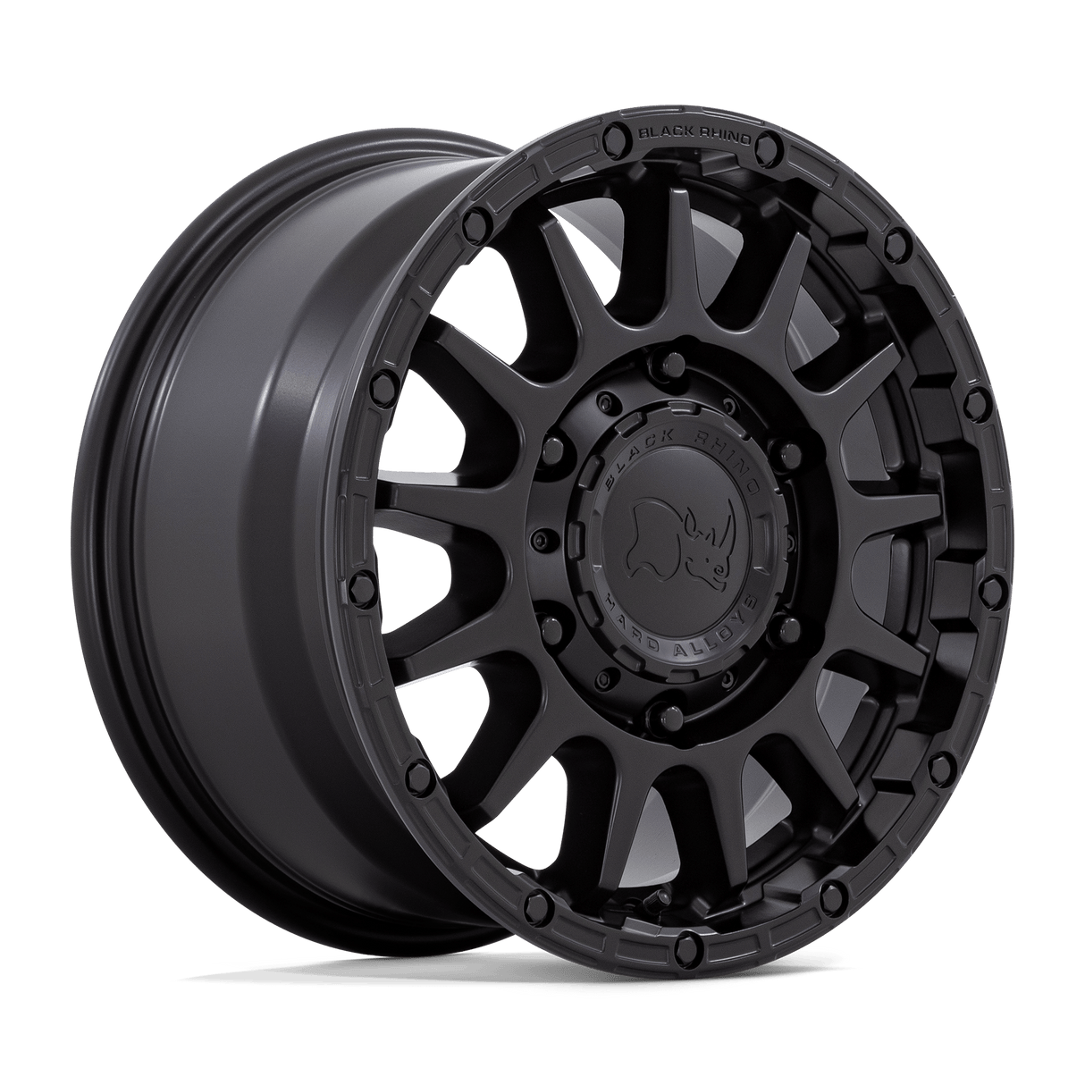 16X8 Black Rhino Hard Alloys SEQUOIA MATTE BLACK 6X130