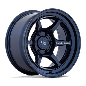 17X9 Black Rhino Hard Alloys SHOGUN GLOSS MIDNIGHT BLUE 5X127