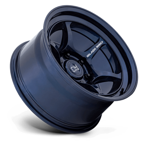 17X9 Black Rhino Hard Alloys SHOGUN GLOSS MIDNIGHT BLUE 5X127