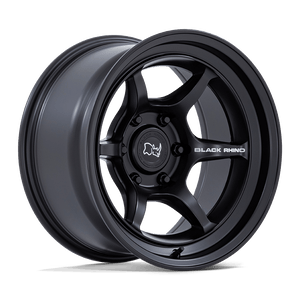 17X8.5 Black Rhino Hard Alloys SHOGUN MATTE BLACK 6X139.7