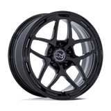 18X8 Black Rhino Hard Alloys STALLBERG GLOSS BLACK 5X130