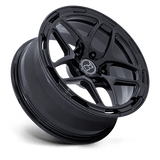 18X8 Black Rhino Hard Alloys STALLBERG GLOSS BLACK 5X130