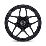 18X8 Black Rhino Hard Alloys STALLBERG GLOSS BLACK 5X130