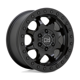 17" Black Rhino Hard Alloys VENTURE BEADLOCK MATTE BLACK 6X130
