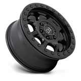 17X8 Black Rhino Hard Alloys VENTURE BEADLOCK MATTE BLACK 6X130