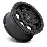 17" Black Rhino Hard Alloys VENTURE BEADLOCK MATTE BLACK 6X130