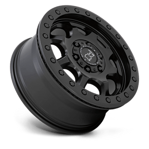 17" Black Rhino Hard Alloys VENTURE BEADLOCK MATTE BLACK 6X130