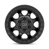 17X8 Black Rhino Hard Alloys VENTURE BEADLOCK MATTE BLACK 6X130