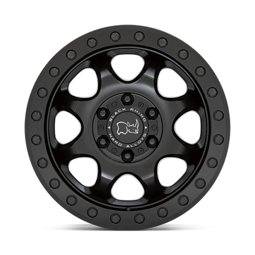 17" Black Rhino Hard Alloys VENTURE BEADLOCK MATTE BLACK 6X130