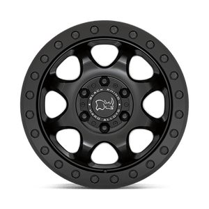 17" Black Rhino Hard Alloys VENTURE BEADLOCK MATTE BLACK 6X130