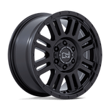 16 Black Rhino Hard Alloys YELLOWSTONE MATTE BLACK 5X130