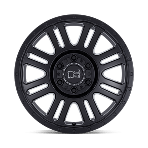 16" Black Rhino Hard Alloys YELLOWSTONE MATTE BLACK 6X130