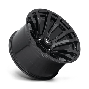 16X8 Fuel 1PC D675 BLITZ RIMS - GLOSS BLACK 6X139.7