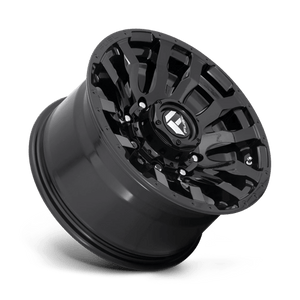 22X10 Fuel 1PC D675 BLITZ RIMS - GLOSS BLACK 8X165.1
