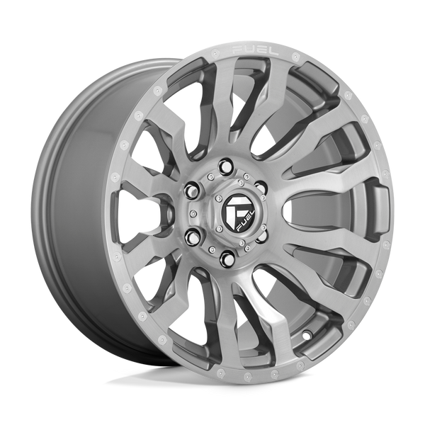 20X9 Fuel 1PC D693 BLITZ RIMS - PLATINUM 6X135