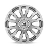 22X12 Fuel 1PC D693 BLITZ RIMS - PLATINUM 6X135
