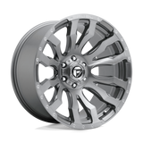 22X10 Fuel 1PC D693 BLITZ RIMS - PLATINUM 6X135