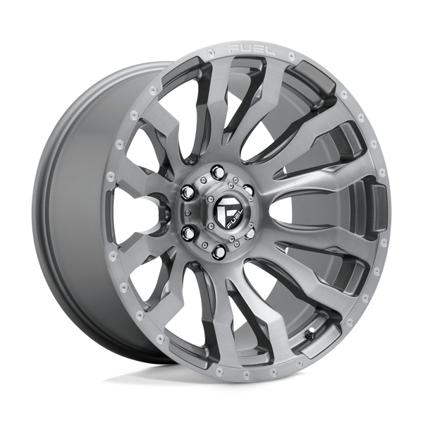 22X10 Fuel 1PC D693 BLITZ RIMS - PLATINUM 6X135