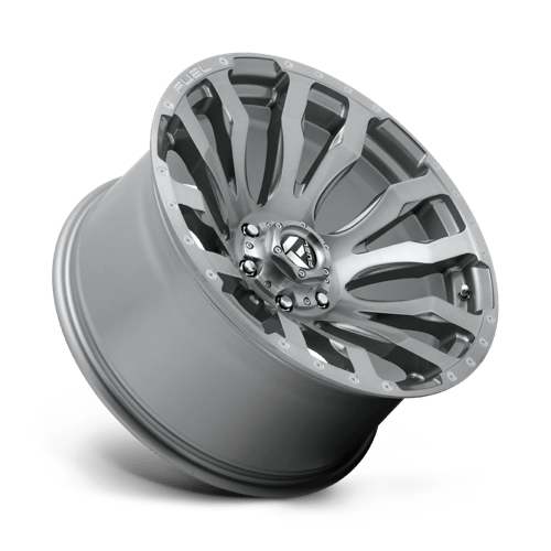 22X10 Fuel 1PC D693 BLITZ RIMS - PLATINUM 6X135