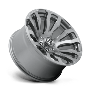 22X10 Fuel 1PC D693 BLITZ RIMS - PLATINUM 6X135