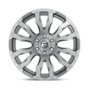 22X10 Fuel 1PC D693 BLITZ RIMS - PLATINUM 6X135