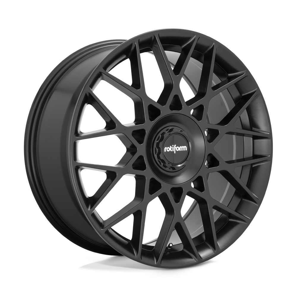 19X8.5 Rotiform R165 BLQ-C MATTE BLACK 5X112
