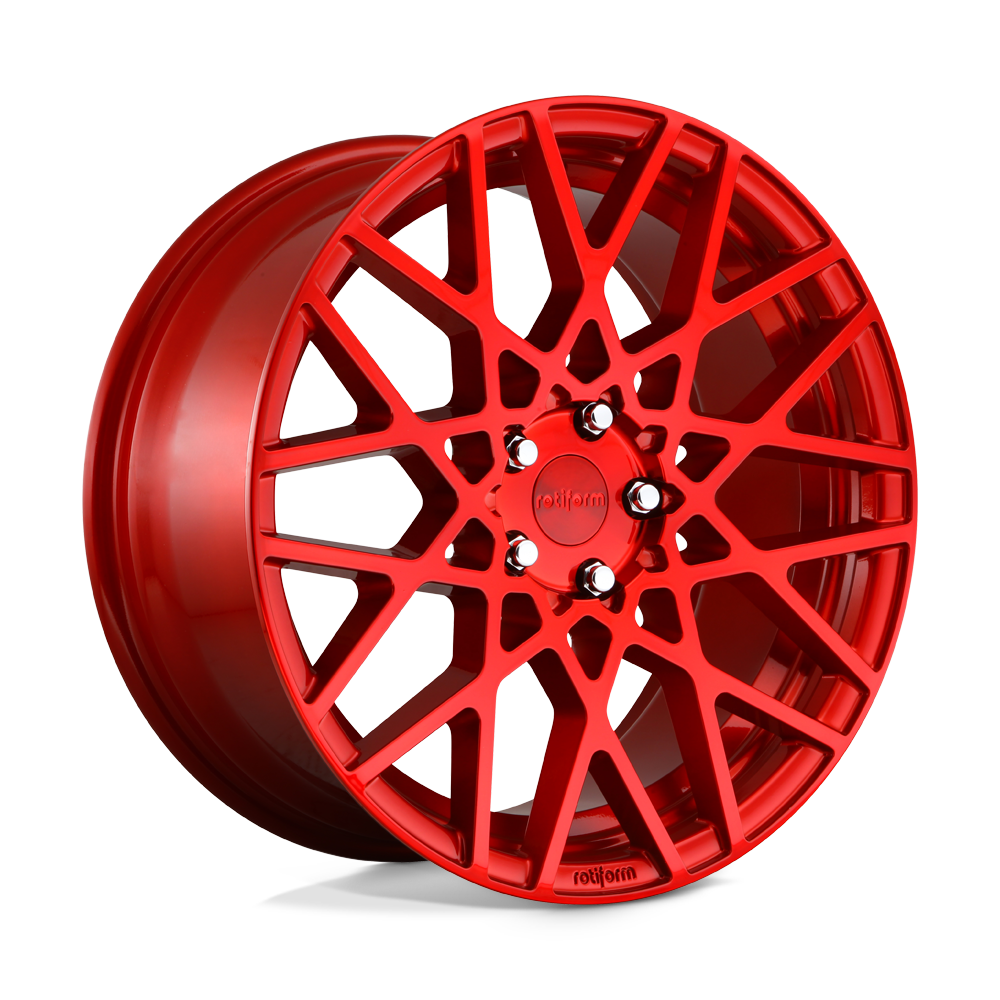 18X8.5 Rotiform R109 BLQ CANDY RED 5X112