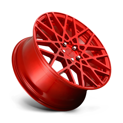 19X8.5 Rotiform R109 BLQ CANDY RED 5X112
