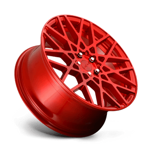 18X8.5 Rotiform R109 BLQ CANDY RED 5X112