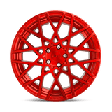 19X8.5 Rotiform R109 BLQ CANDY RED 5X112