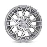 19X8.5 Rotiform R110 BLQ GLOSS SILVER MACHINED 5X114.3