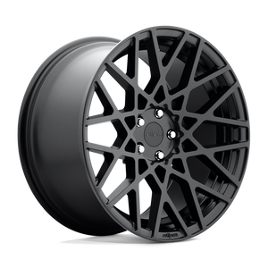 18X8.5 Rotiform R112 BLQ MATTE BLACK 5X112