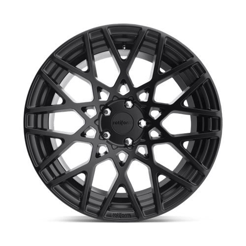 18X8.5 Rotiform R112 BLQ MATTE BLACK 5X112