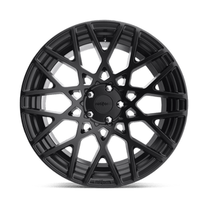18X8.5 Rotiform R112 BLQ MATTE BLACK 5X112