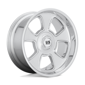 20X8 US Mag 1PC U126 BOULEVARD CHROME PLATED 5X127/5X139.7