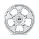 20X9.5 US Mag 1PC U126 BOULEVARD CHROME PLATED 5X127/5X139.7