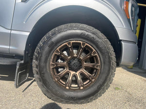 18X9 Black Rhino Hard Alloys BR020 DIAMONDBACK RIMS - BURNT BRONZE 6X114.3