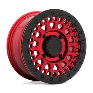 14" Black Rhino Hard Alloys - UTV PARKER UTV BEADLOCK CANDY RED W/ BLACK BEAD RING 4X137