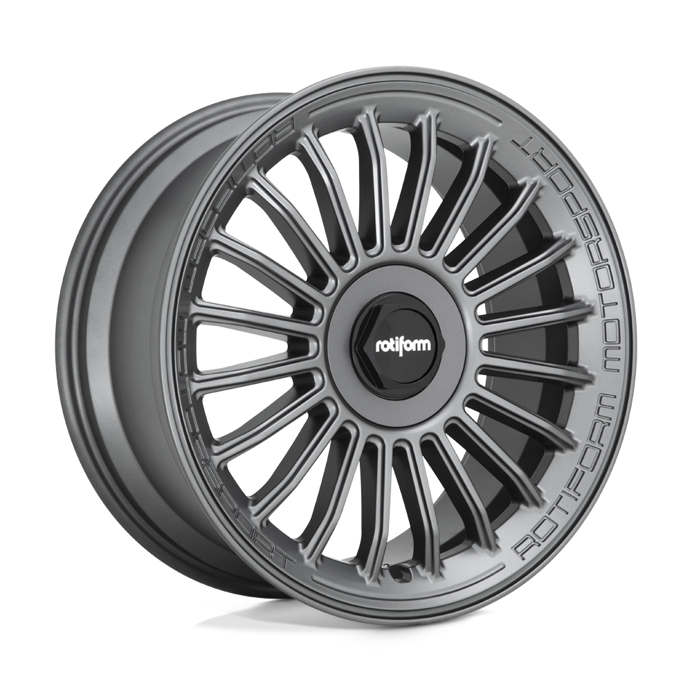 19X8.5 Rotiform R160 BUC-M MATTE ANTHRACITE 5X112