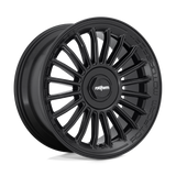 19X8.5 Rotiform R161 BUC-M MATTE BLACK 5X100/5X112