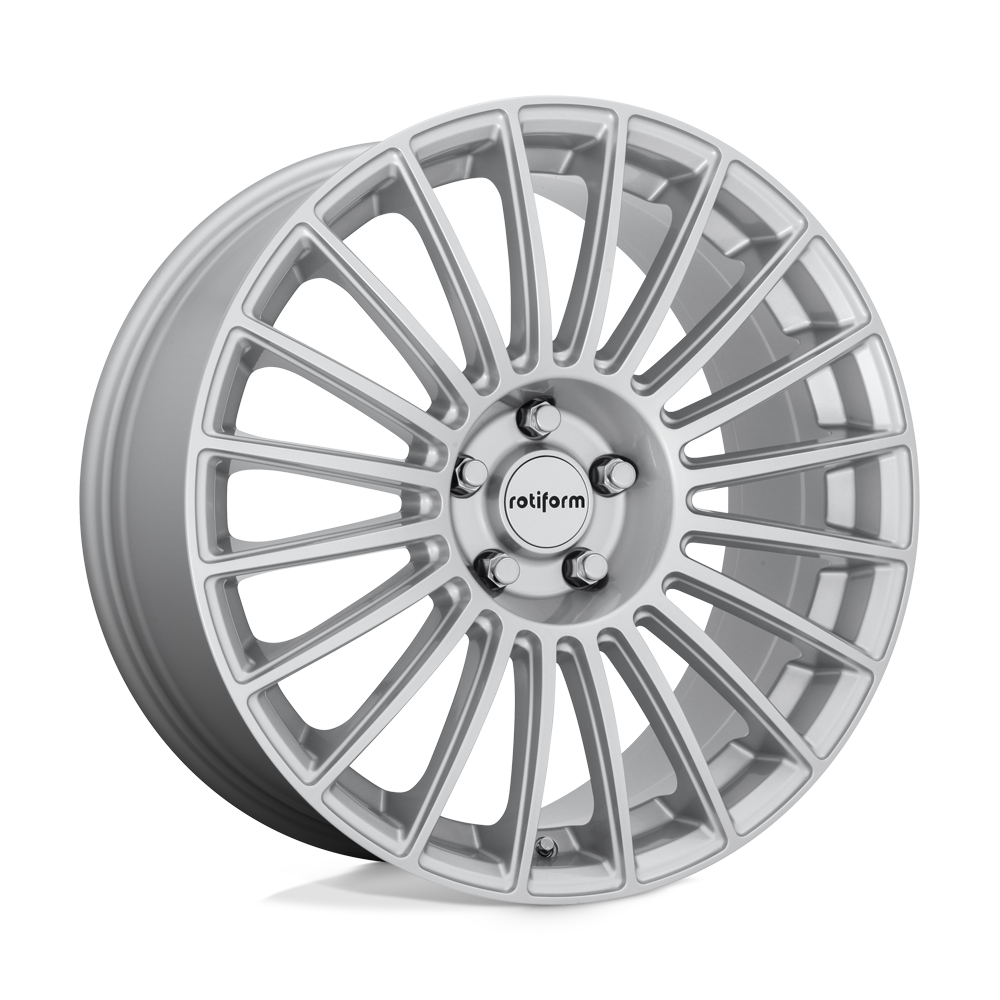 18X9.5 Rotiform R153 BUC GLOSS SILVER 5X112