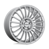 18X9.5 Rotiform R153 BUC GLOSS SILVER 5X112