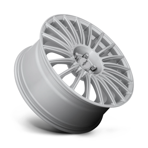 18X9.5 Rotiform R153 BUC GLOSS SILVER 5X112