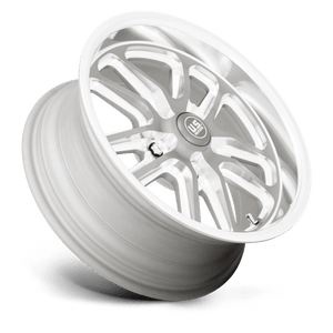 17X8 US Mag 1PC U130 BULLET TEXTURED GUNMETAL W/ MILL EDGE 5X120.65