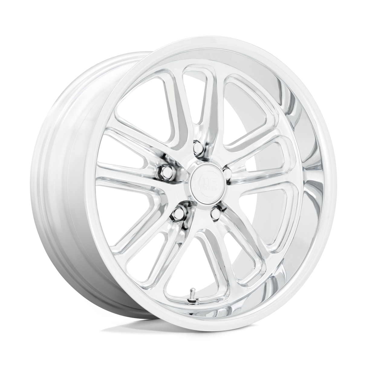 18X9.5 US Mag 1PC U131 BULLET CHROME 5X127