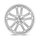 24X9 US Mag 1PC U131 BULLET CHROME 5X127